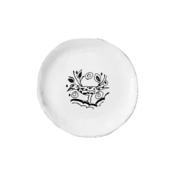 Assiette Merle Moqueur