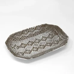 Assiette Rectangulaire Dentelle