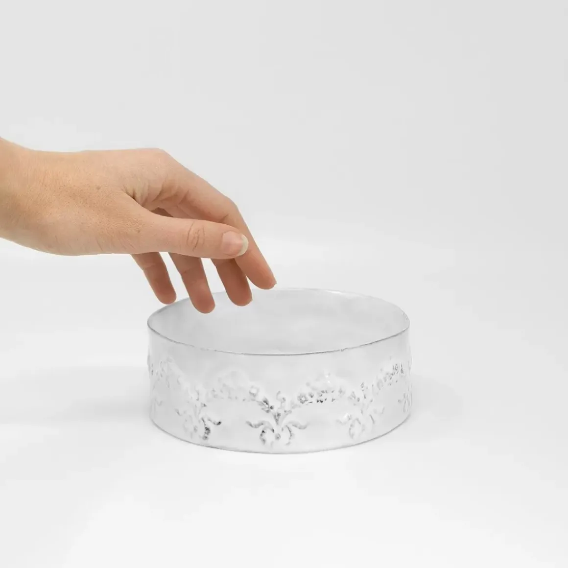 Bol De Service Floral Couronne