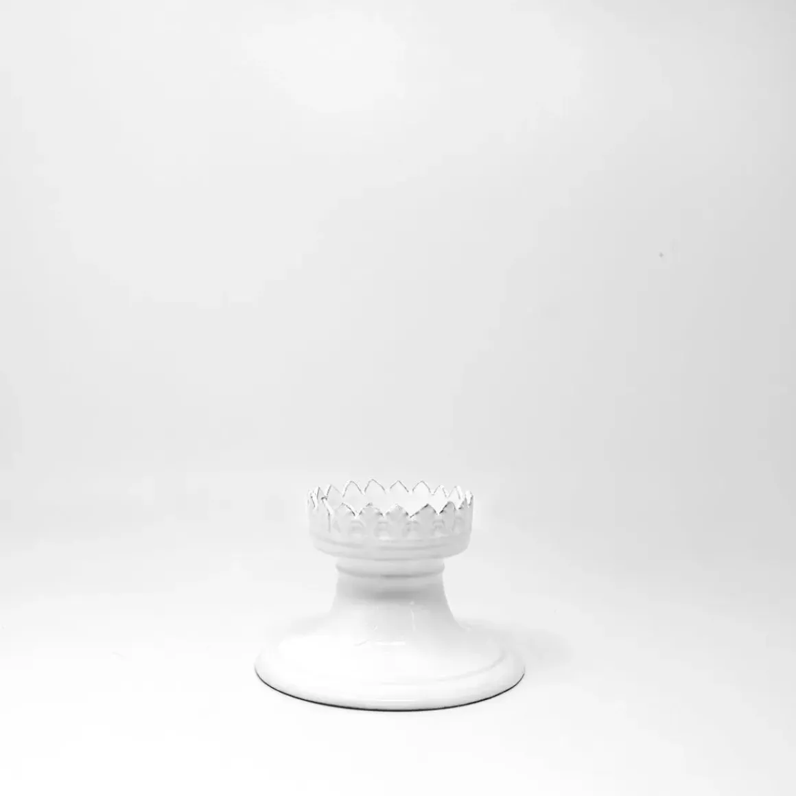 Bougeoir Sur Pied Couronne
