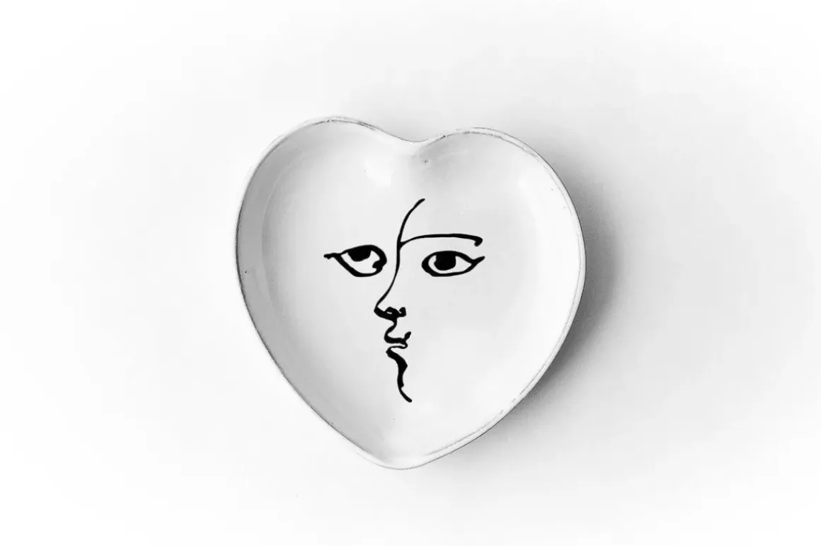Coeur En Ceramique Pierre Carron
