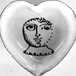 Coeur En Ceramique Pierre Carron