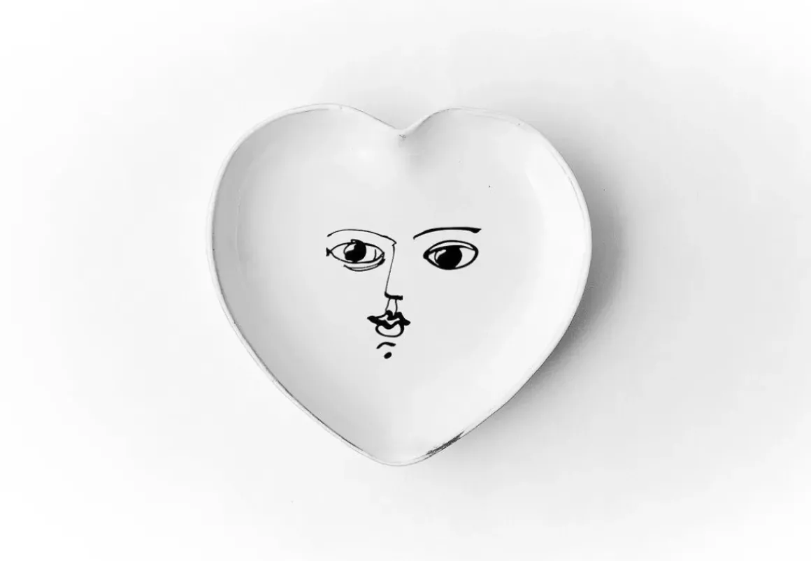Coeur En Ceramique Pierre Carron